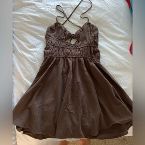 SNDYS brown dress